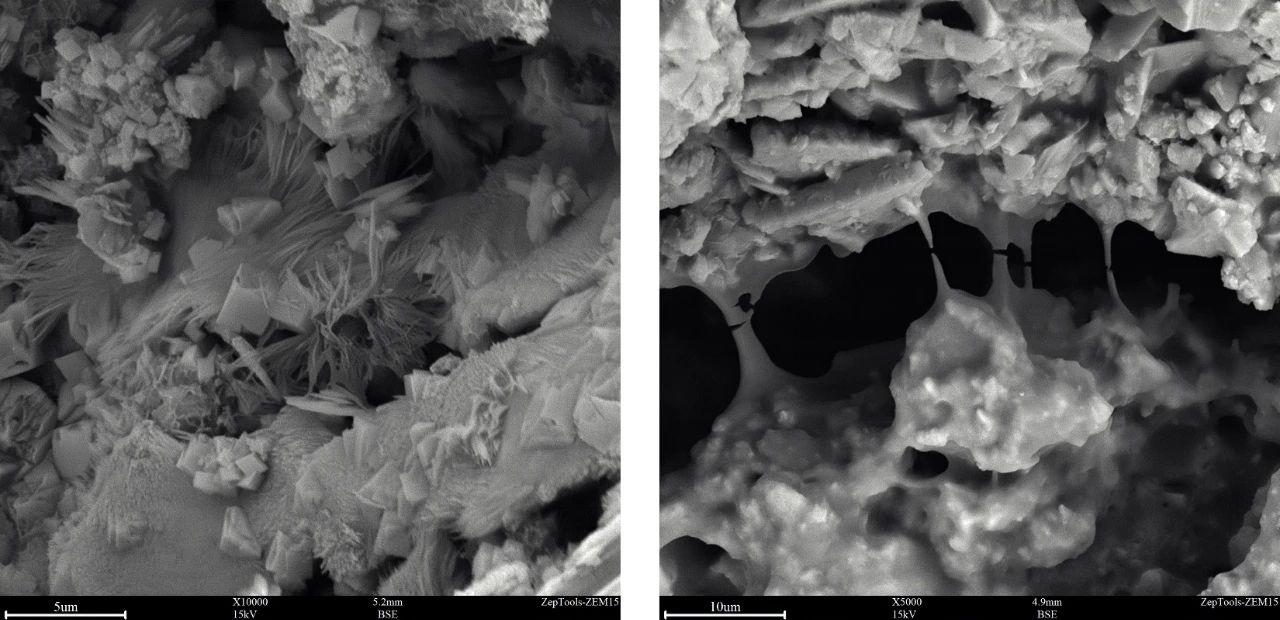 ZEM20臺(tái)式掃描電鏡在混凝土材料微觀結(jié)構(gòu)及性能研究中的應(yīng)用(圖7)